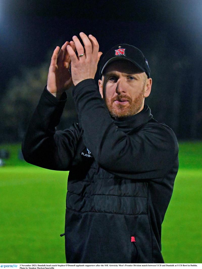O’Donnell takes philosophical view of second Dundalk season 