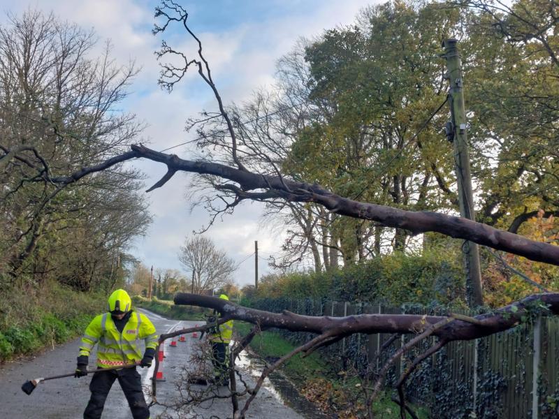 Louth County Council responds to impact of Storm Debi