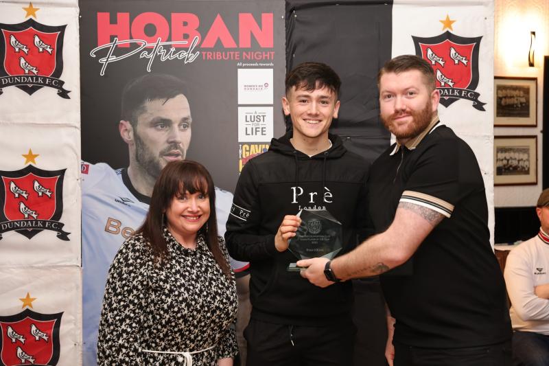 Ryan O’Kane named  Dundalk 1903 supporters club Young Player of the Year