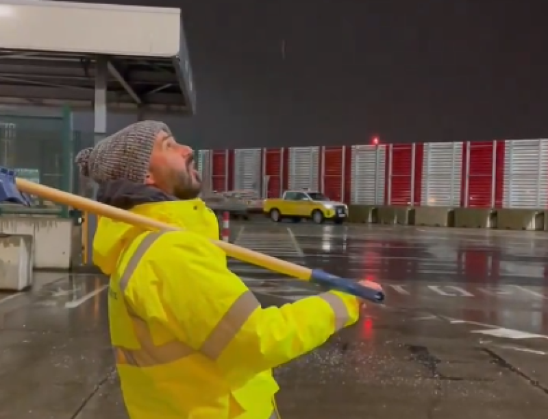 WATCH: Dublin Airport assures fliers 'We're ready no matter the weather' in viral video