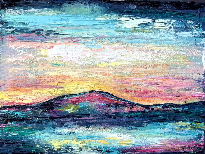 Artist launches exhibition partly inspired by Louth's Cooley Peninsula