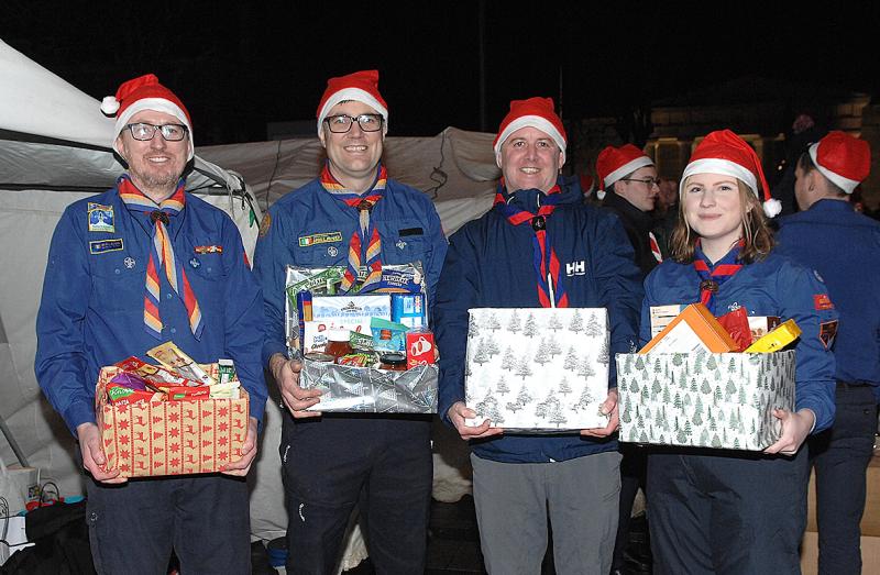 Great turnout for St. Patrick's Scout Group Good Deeds Collection event in Dundalk