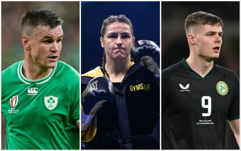 RTÉ Sport Awards: Johnny Sexton, Evan Ferguson and Katie Taylor among nominees for awards