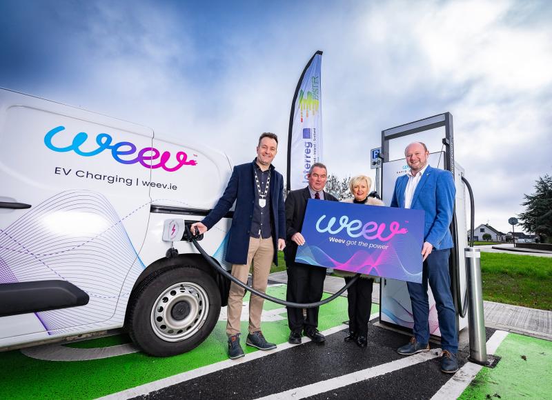WEEV installs new rapid EV charging hub in Dundalk