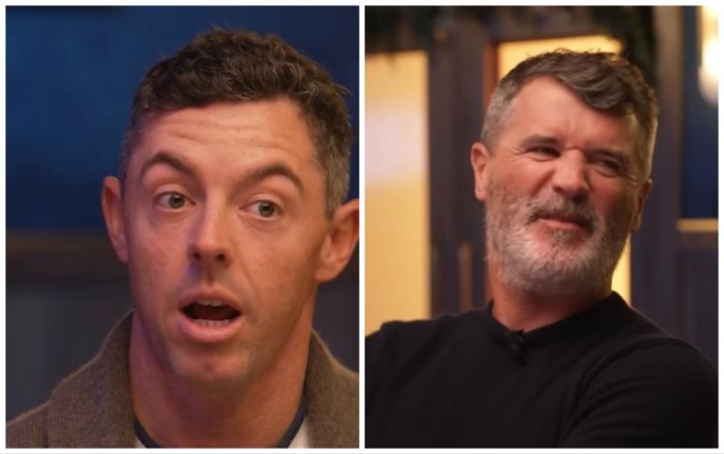 'That's awful’ - Rory McIlroy tackles Roy Keane on childhood autograph snub