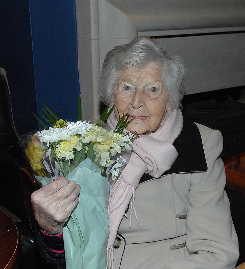 Ita Corrigan celebrates  her 100th Birthday with her family and friends in Dunleer 