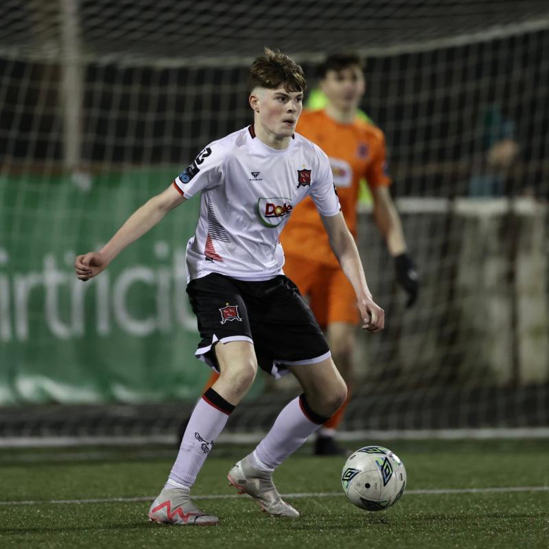 15-year-old sensation makes history as Dundalk FC advance in Leinster Cup