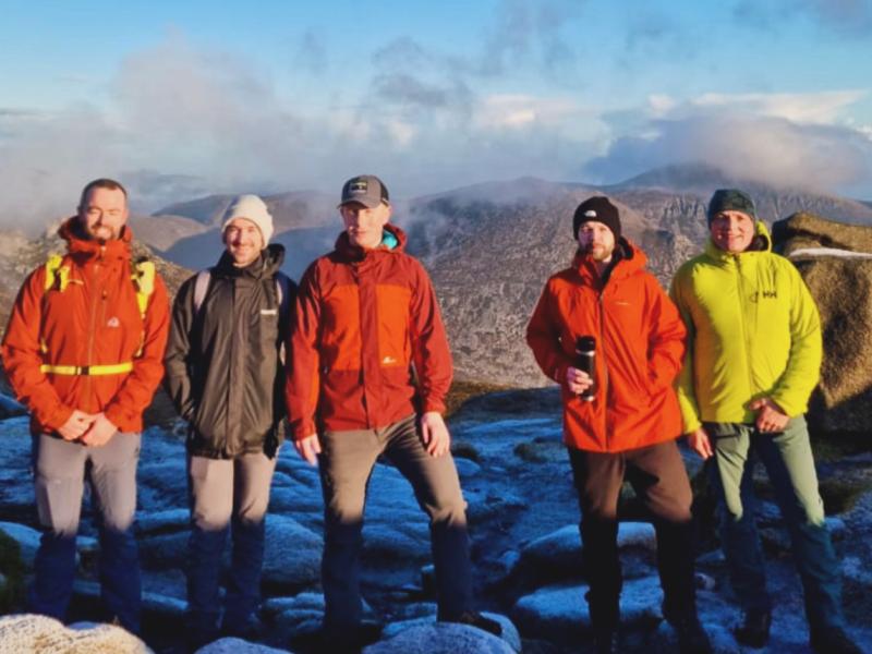 Five Dundalk mem preparing to 'Conquer the Hills for HUGG'