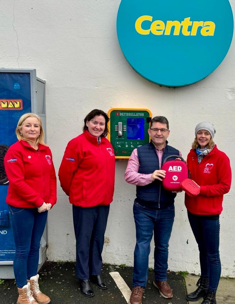 New defibrillator installed in Dunleer 