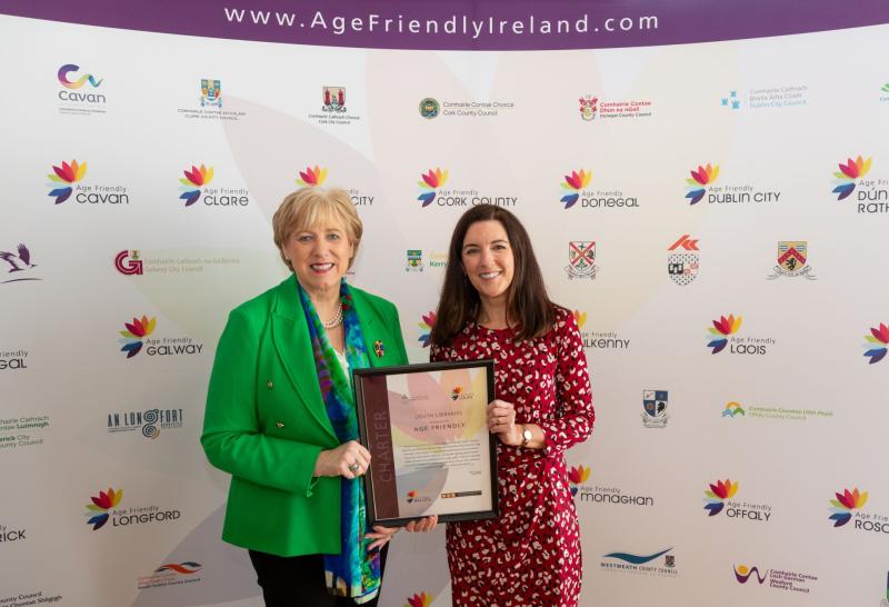 Louth County Library Services awarded Age Friendly Recognition Charter