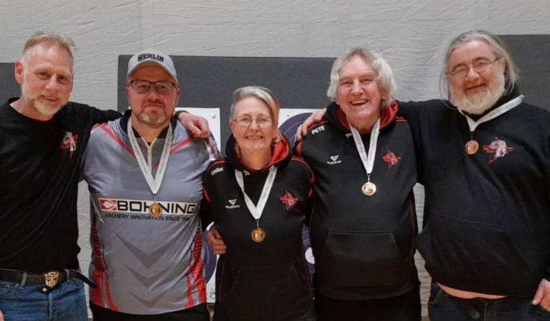 CúChulainn Archers compete at the Irish Field Archery Federation Indoor Nationals