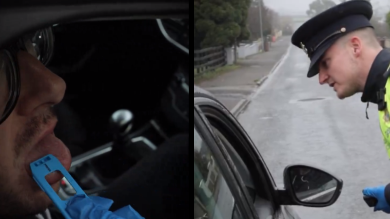 WATCH: Here's what to expect if Gardaí stop you for suspected drug driving