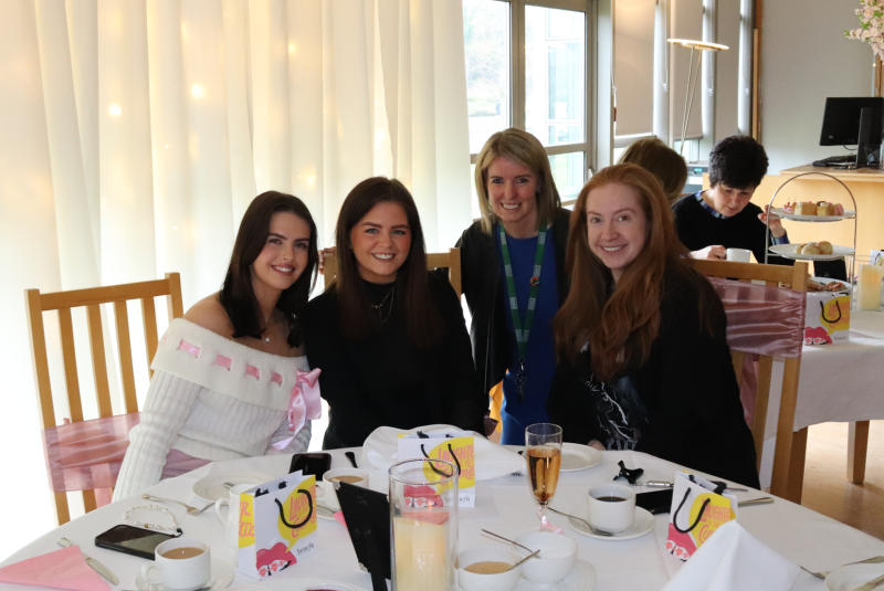 Dundalk IT students host afternoon tea in aid of breast cancer