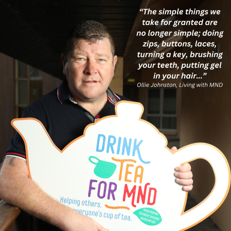 Louth public urged to Drink Tea for MND Louth Live