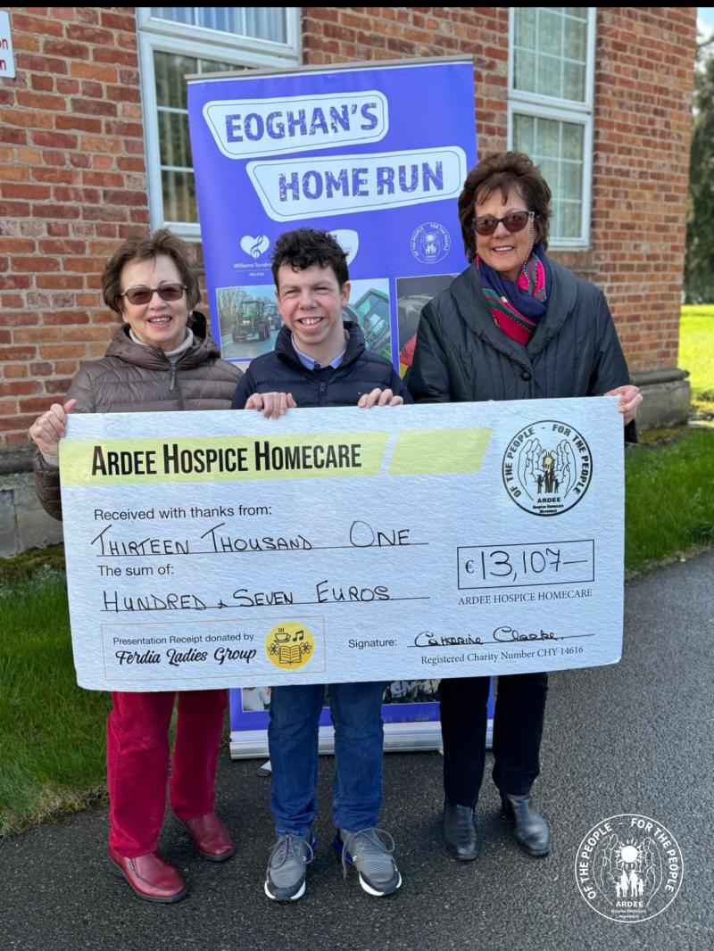 Eoghans Home Run raises &euro;94,000 for three local charities
