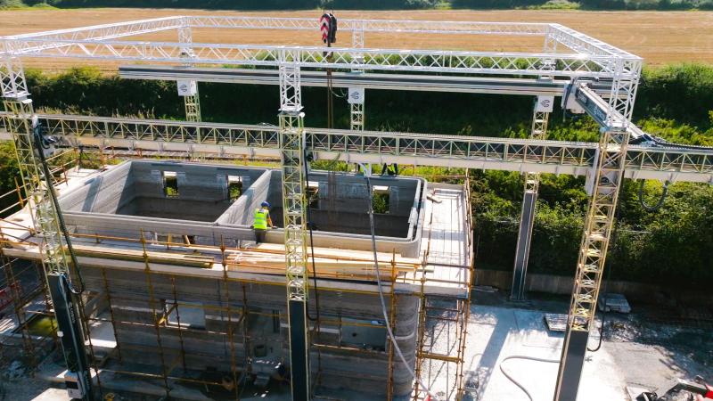 Dundalk gets 3D Construction printed Social Housing Scheme  