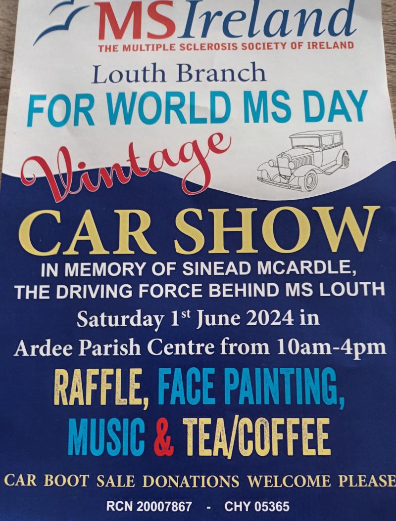Louth branch of MS Ireland to celebrate World MS Day