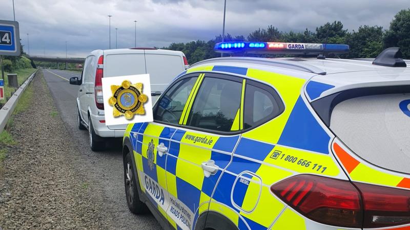 Uninsured driver caught speeding on busy motorway in Louth - 30 minutes after buying van