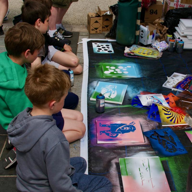 Fun filled day of creativity in Louth for Cruinni&uacute; na n&Oacute;g 2024