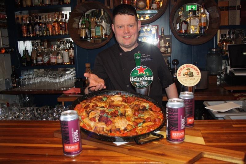 Louth people urged to vote for The Townhouse Chef's paella 