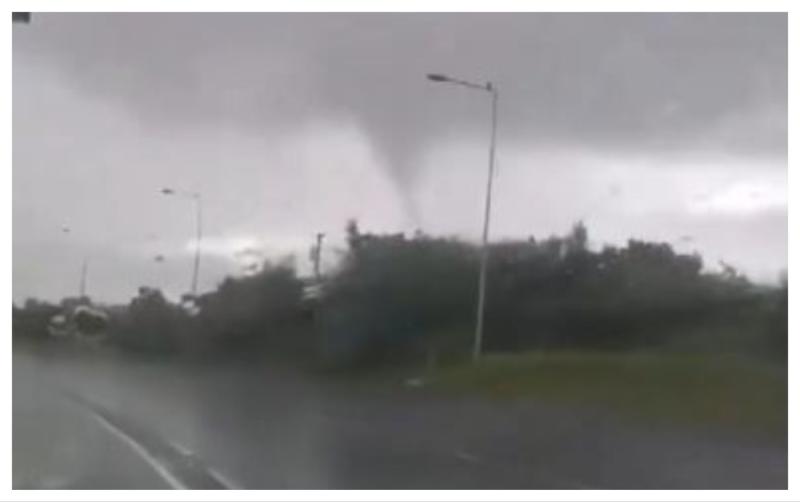 ALERT: Tornado spotted in Ireland after locals say garden furniture 'thrown into air'