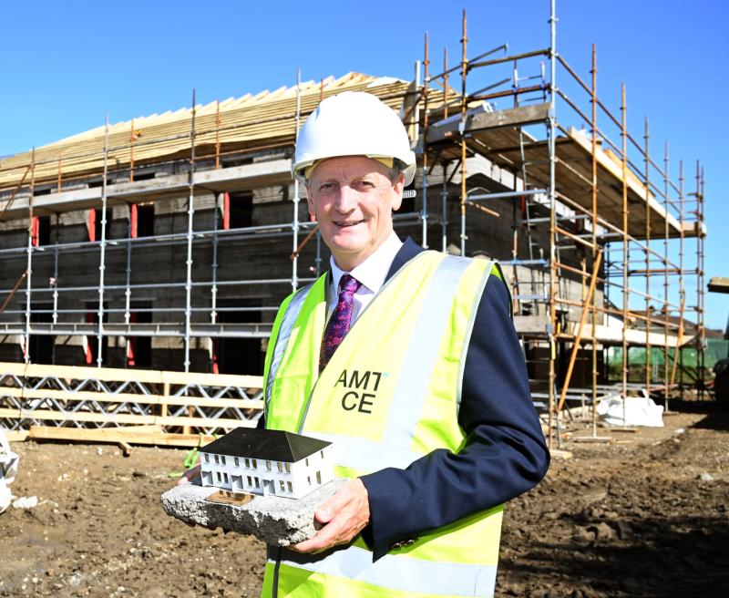 Louth Meath ETB recognised for role in building Ireland’s first 3D concrete printed houses 
