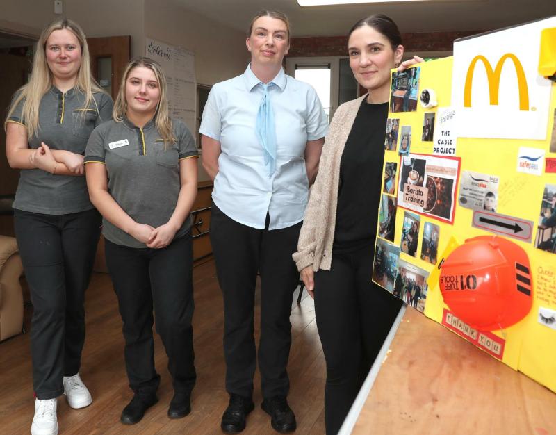 Louth youth project praises McDonald’s support in funding employability programme