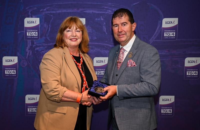 Cathy led Louth ladies to first All-Ireland win