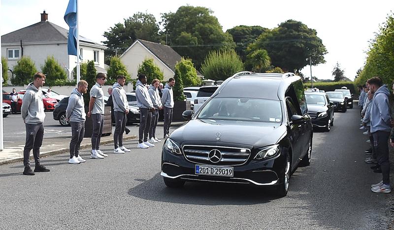 Legendary Dundalk FC manager Jim McLaughlin is laid to rest