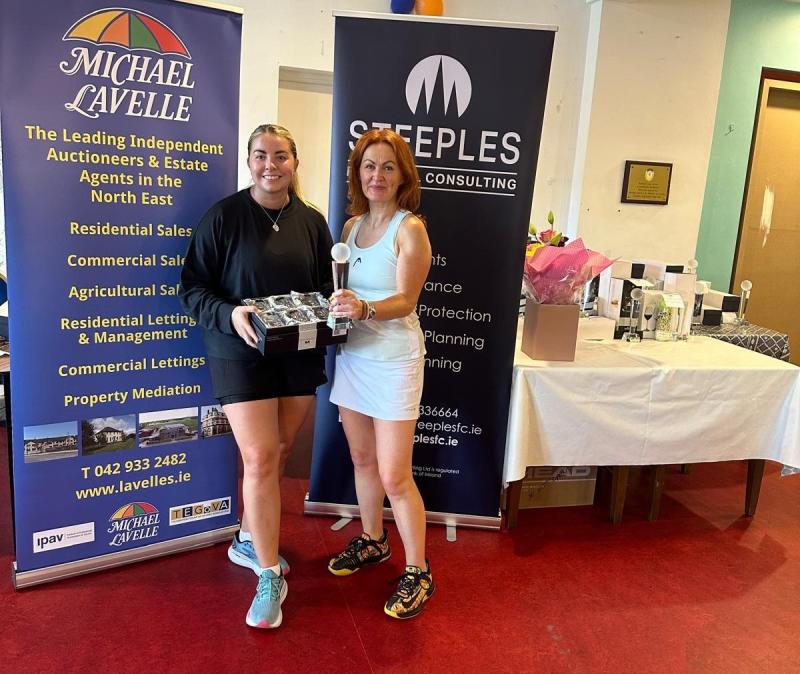 Dundalk duo take top tennis trophies