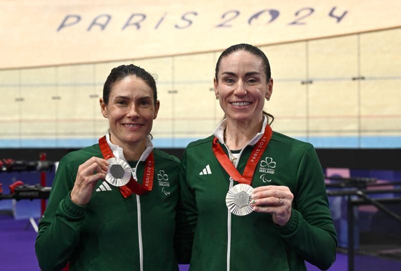 Eve McCrystal and Katie-George Dunlevy win silver in their final race together