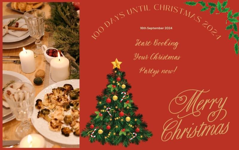 100 Days to Christmas! Time to plan your Christmas Party in Louth