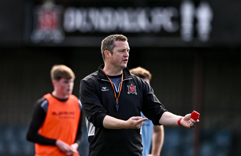 Dundalk boss says “primary focus is to try and prepare for games”