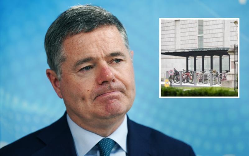 Donohoe ‘accepts responsibility’ as Government 'embarrassed’ by bike shed cost