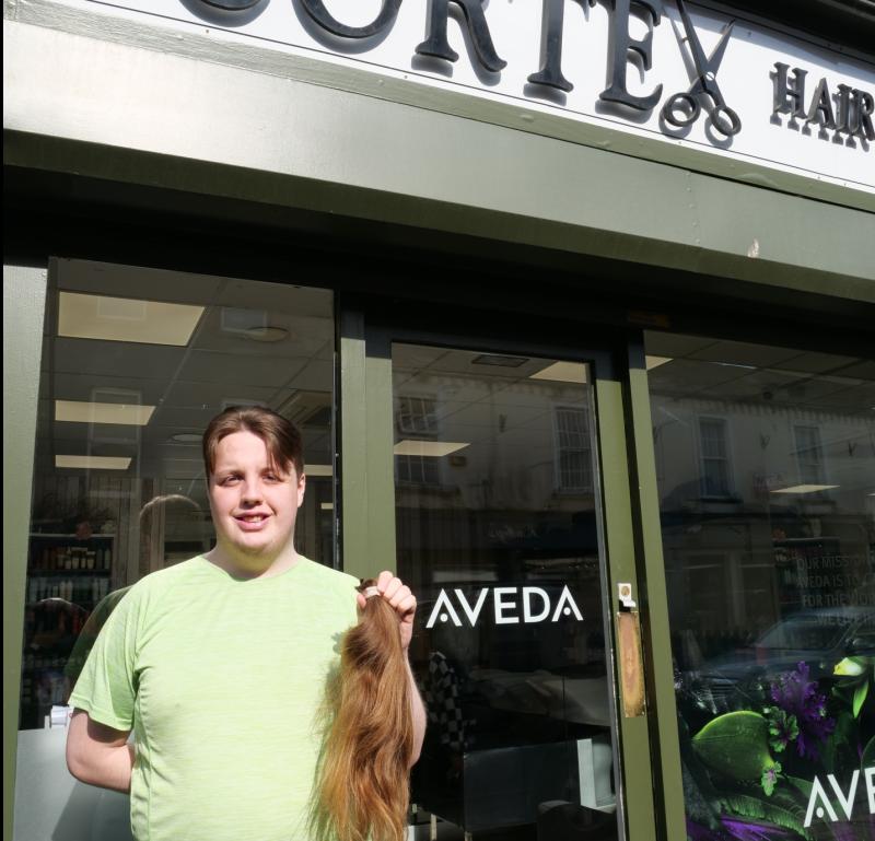 Louth man Sean braves the chop in aid of Rapunzel Foundation