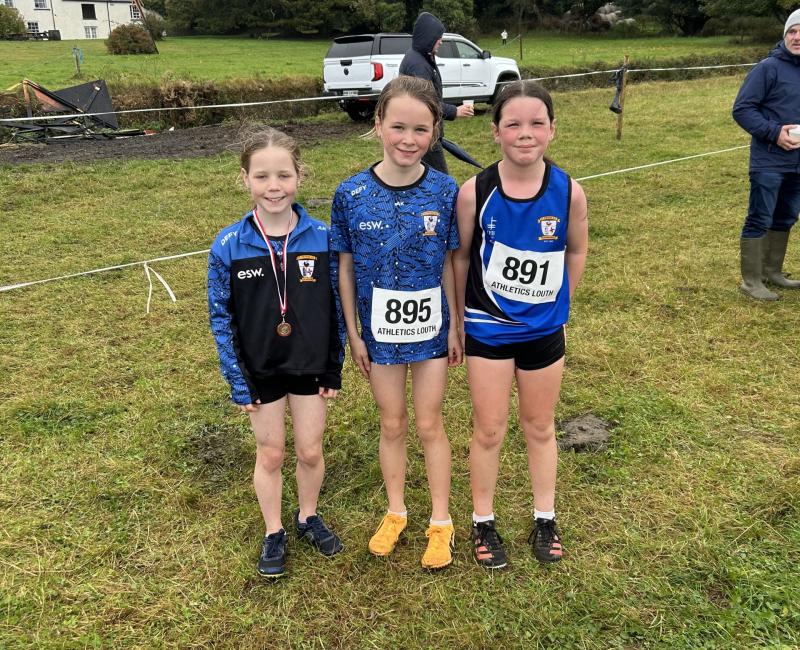 St. Peter's athletes take part in Louth Cross Country Championships