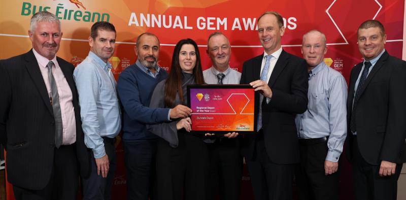 Dundalk bus station wins  &lsquo;Depot of the Year&rsquo; award 