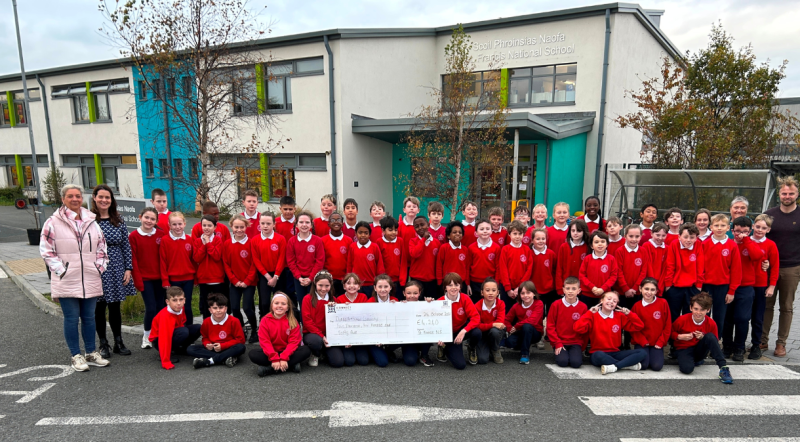St Francis NS pupils raise €4,240 for Dundalk Simon Community with  sponsored sleepout 