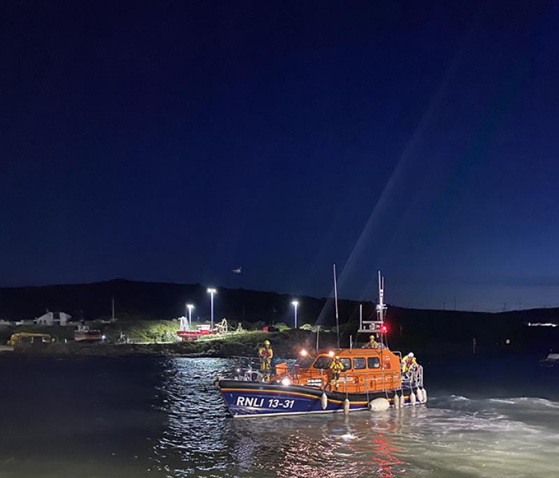 Clogherhead RNLI rescues fisherman and boat off Louth coast
