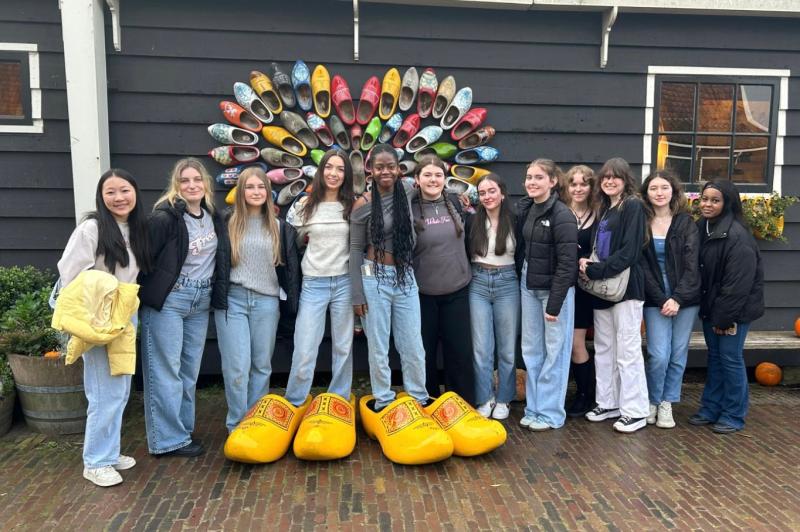 Dundalk students soak up the wonders and history of Holland 