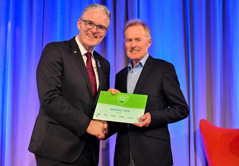 Geraldines GFC green efforts celebrated in Croke Park ceremony
