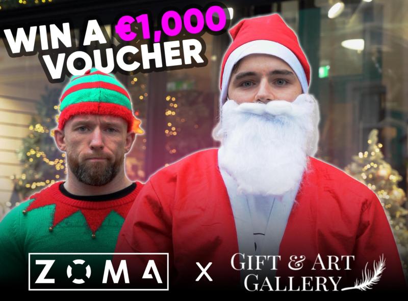Dundalk's ZOMA and Gift & Art Gallery in €1,000 Christmas giveaway