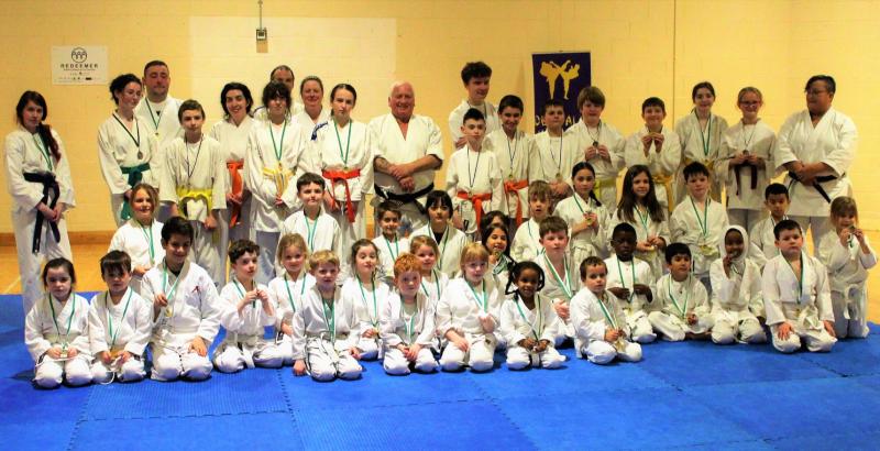 Dundalk Karate celebrates junior and senior grading
