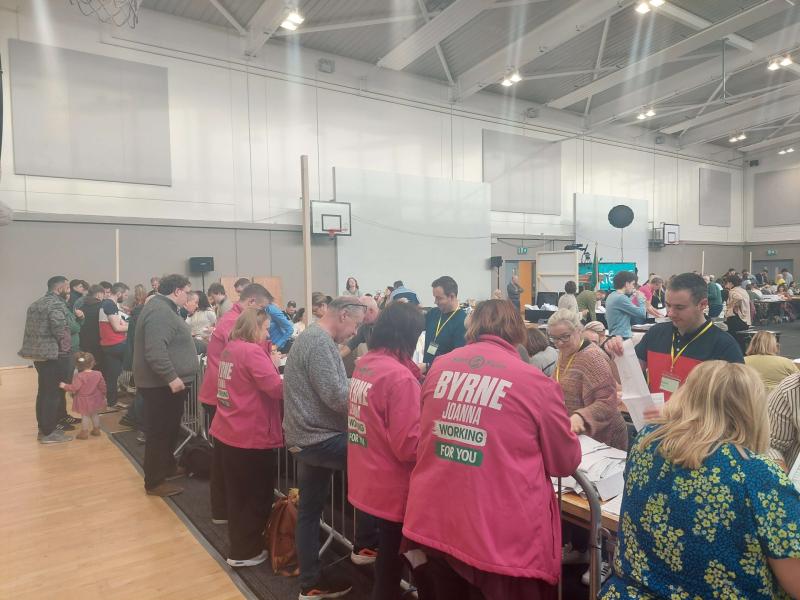 Three candidates lead the way in Louth as tally is completed 