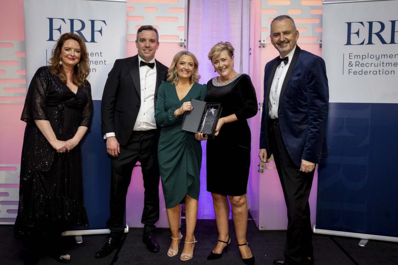 Servisource in Dundalk wins Best in Practice Healthcar at ERF Awards