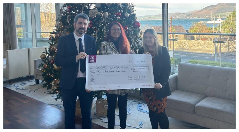 Four Seasons Hotel Carlingford announce €3,500 donation to mental health charity