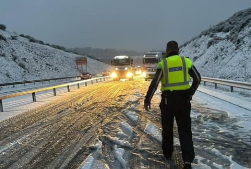 Garda&iacute; issue 'crucial' update for motorists as cold snap set to continue