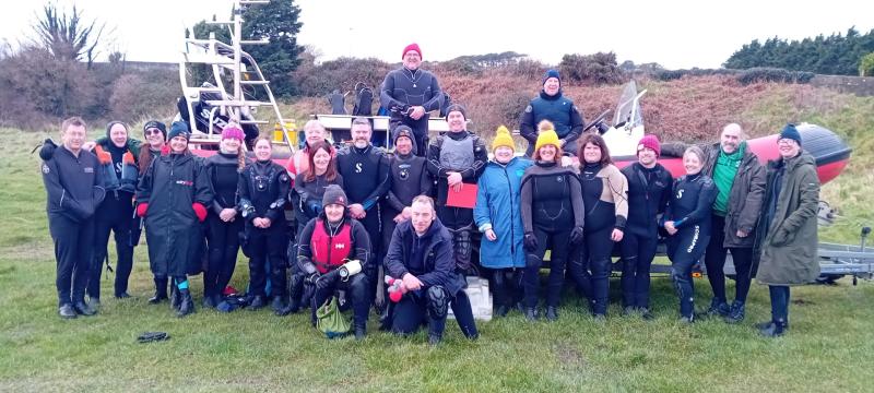 Dundalk Sub Aqua  gears up for 2025 with new member training