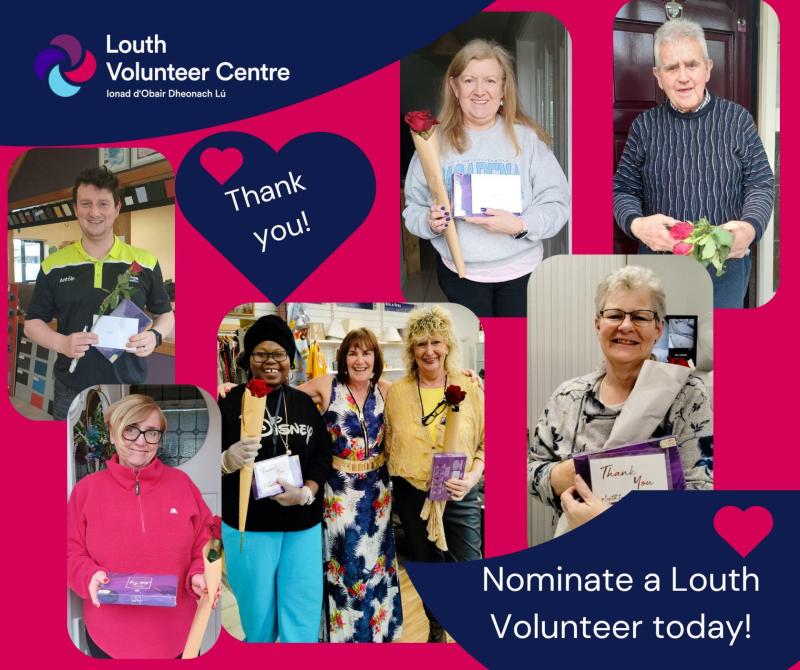 Louth Volunteer Centre calls for nominations for 'Voluntine&rsquo;s Day' 2025