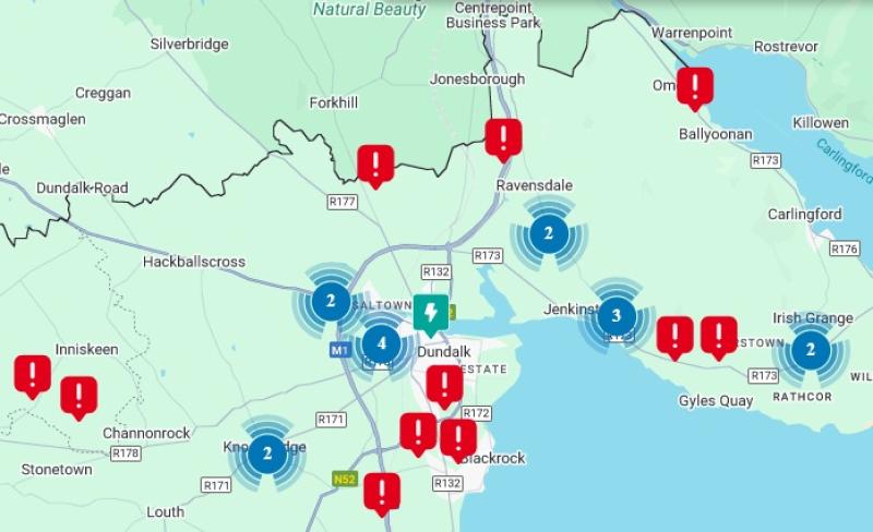 Storm Éowyn: ESB working to restore power outages in Louth